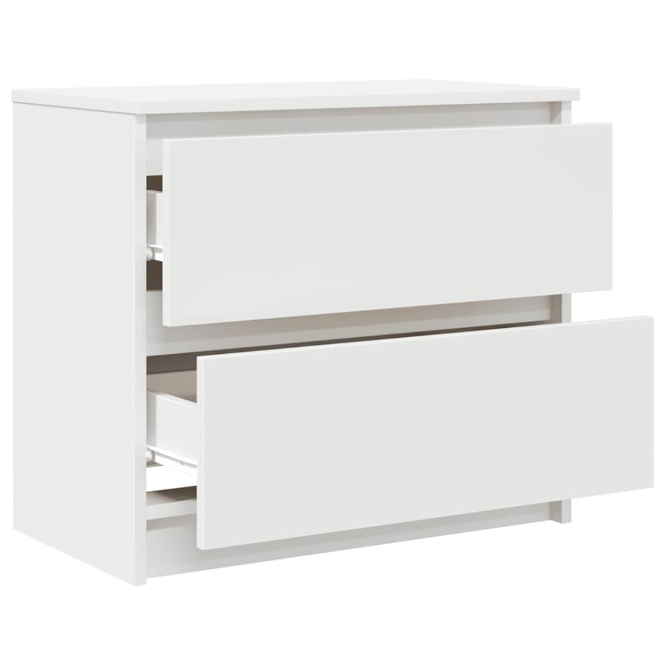 Mueble para TV madera contrachapada blanco 60x35x54