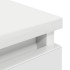 Mueble para TV madera contrachapada blanco 60x35x54