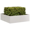 Jardinera 100x100x30 cm Acero inoxidable