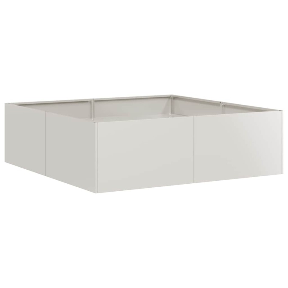 Jardinera 100x100x30 cm Acero