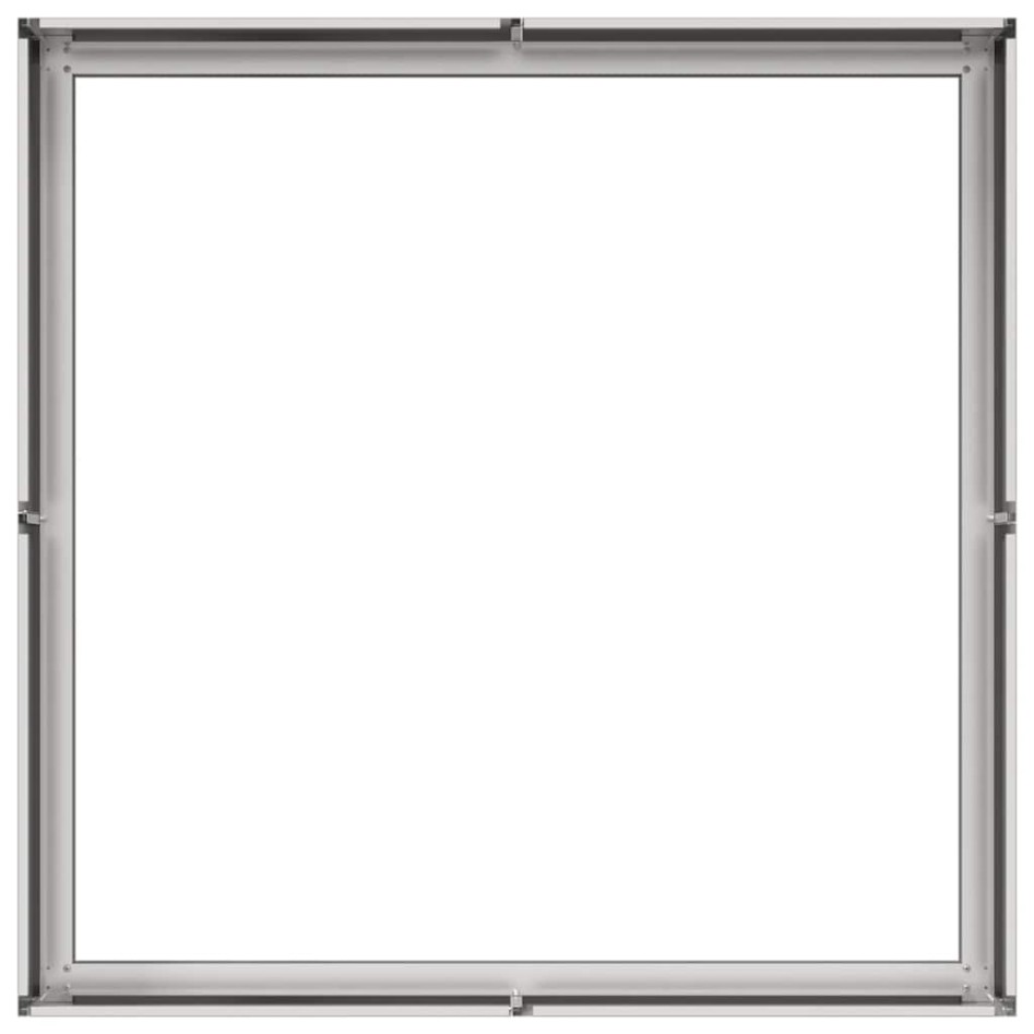 Jardinera 100x100x30 cm Acero