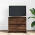 Mueble para TV madera contrachapada marrón roble 60x35x54