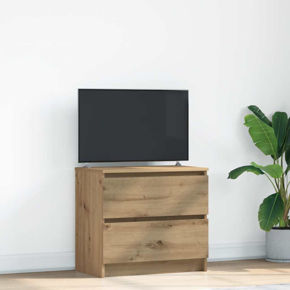 Mueble de TV madera de ingeniería roble artisan 60x35x54