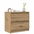 Mueble de TV madera de ingeniería roble artisan 60x35x54