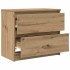 Mueble de TV madera de ingeniería roble artisan 60x35x54