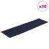 Alfombrillas escaleras autoadhesivas 30uds gris azul 76x20