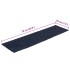 Alfombrillas escaleras autoadhesivas 30uds gris azul 76x20