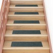 Alfombrillas escaleras autoadhesivas 30uds verde 76x20 cm