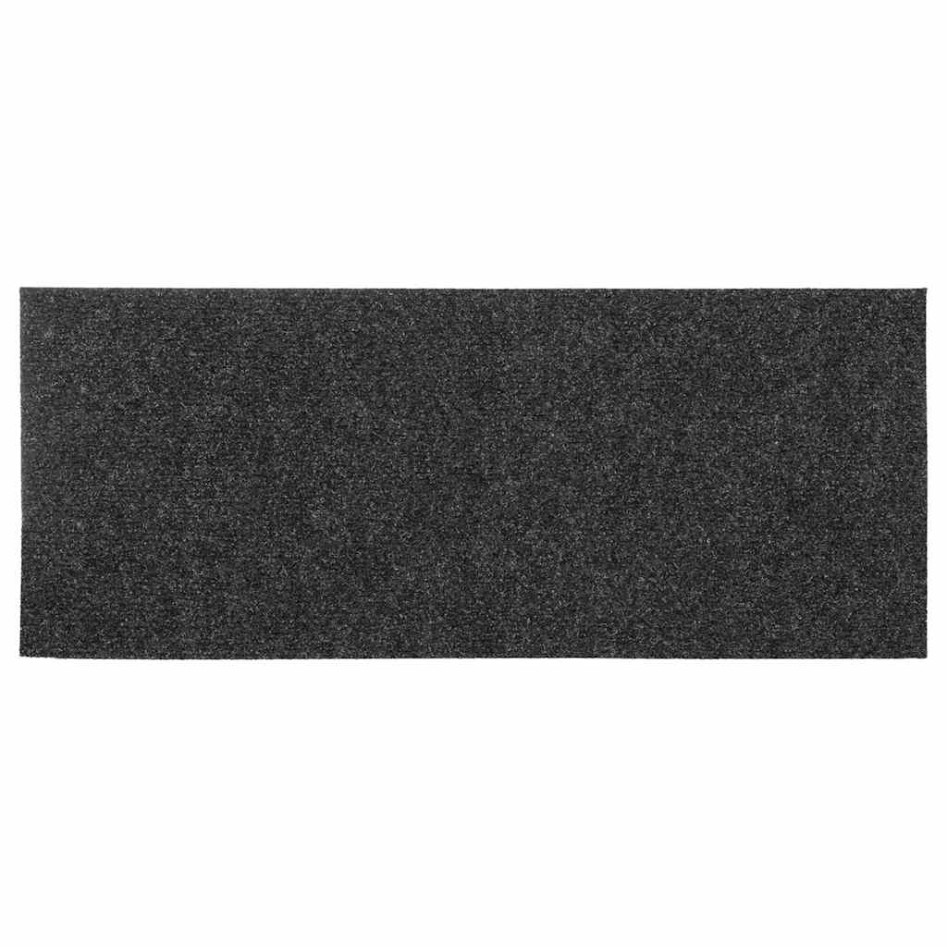 Alfombrillas escaleras autoadhesivas 30uds antracita 60x25