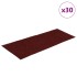 Alfombrillas escaleras autoadhesivas 30uds rojas 60x25