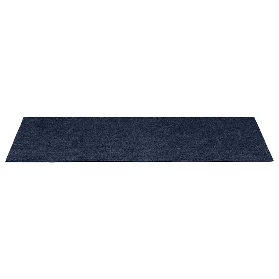 Alfombrillas escaleras autoadhesivas 30uds azul 60x25