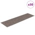 Alfombrillas escaleras autoadhesivas 30uds crema 76x20