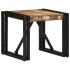 Mesa de centro multicolor 40x40x35 cm madera maciza