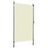Estor enrollable de exterior color crema 120x270