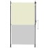 Estor enrollable de exterior color crema 120x270