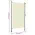 Estor enrollable de exterior color crema 120x270