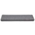 Alfombrilla autoadhesiva escalera 20 uds gris claro 65x21x4
