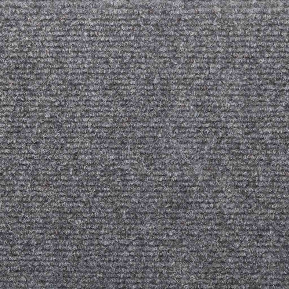 Alfombrilla autoadhesiva escalera 20 uds gris claro 65x21x4
