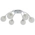 Lámpara de techo con 6 bombillas LED G9 240