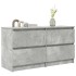 Mueble de TV madera de ingeniería gris hormigón 100x35x54
