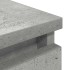 Mueble de TV madera de ingeniería gris hormigón 100x35x54