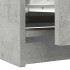 Mueble de TV madera de ingeniería gris hormigón 100x35x54