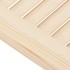 Puertas batientes diseño de lamas 1 par 80x100cm madera