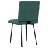 Sillas de comedor 2 unidades terciopelo verde