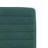 Sillas de comedor 2 unidades terciopelo verde