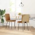 Sillas de comedor 2 unidades terciopelo