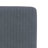 Sillas de comedor 2 unidades terciopelo gris