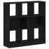 Estantería madera contrachapada negro roble 97,5x29,5x100