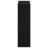 Estantería madera contrachapada negro roble 97,5x29,5x100
