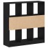 Estantería madera contrachapada negro roble 97,5x29,5x100