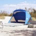 Tienda de playa para 2 personas impermeable azul