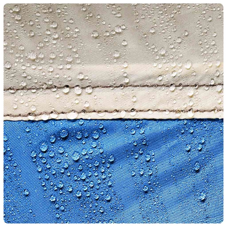 Tienda de playa para 2 personas impermeable azul