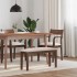 Banco 90 cm Madera Maciza Marrón