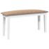 Banco 90 cm madera maciza caucho