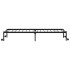 Estructura de cama sin colchón plegable negro acero 107x203