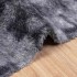 Alfombra de pelo largo NAVARRA gris oscuro 200x290 cm