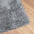 Alfombra de pelo largo NAVARRA gris plateado 240x340
