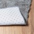 Alfombra de pelo largo NAVARRA gris plateado 240x340