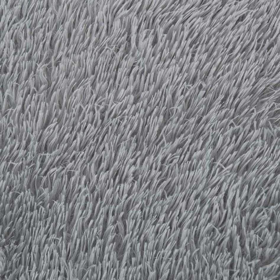Alfombra de pelo largo NAVARRA gris plateado 240x340