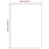 Alfombra de pelo largo NAVARRA rosa polvoriento 240x340