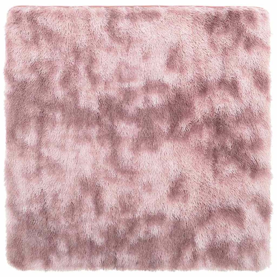 Alfombra de pelo largo NAVARRA rosa polvoriento 200x200