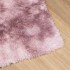 Alfombra de pelo largo NAVARRA rosa polvoriento 200x200
