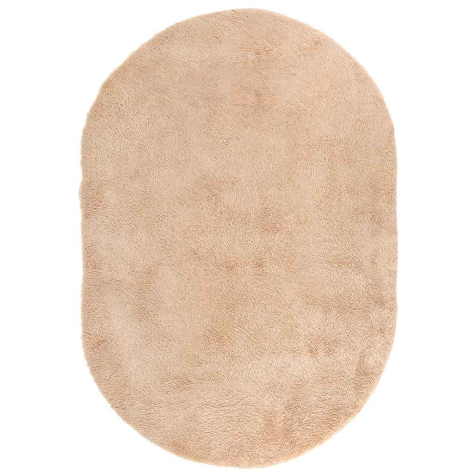 Alfombra peluda de pelo largo NAVARRA beige 300x200cm