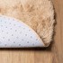 Alfombra peluda de pelo largo NAVARRA beige 300x200cm