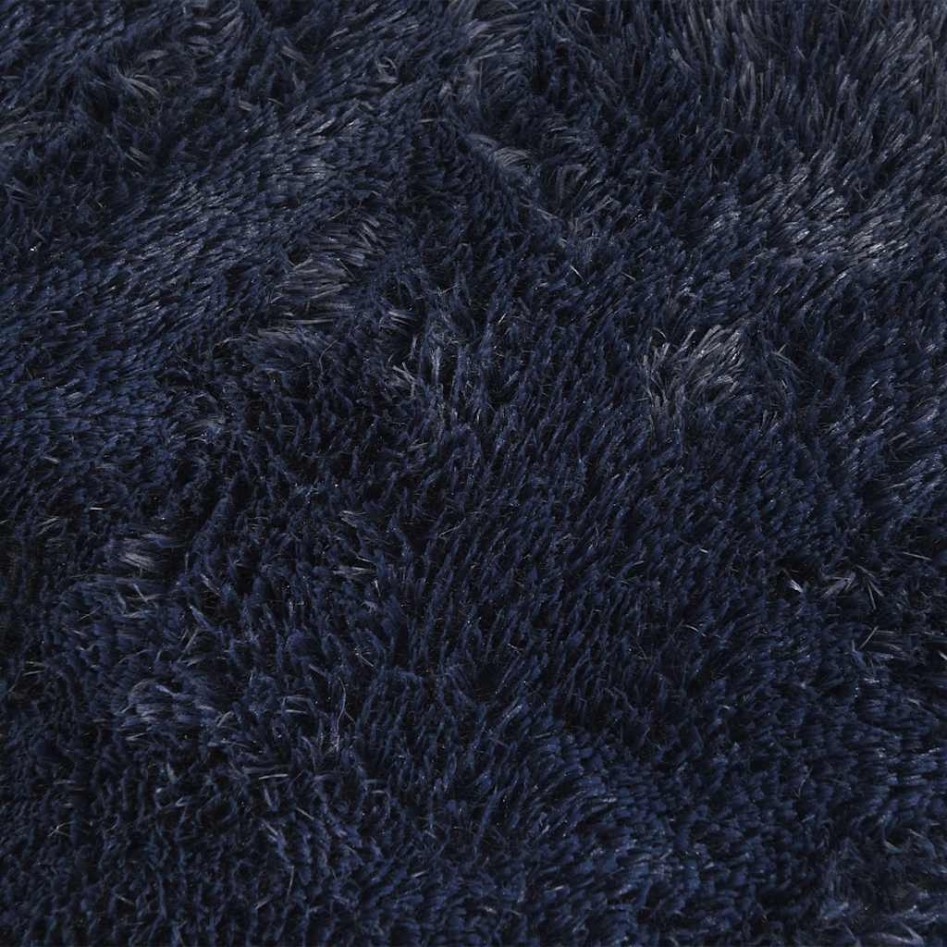 Alfombra de pelo largo NAVARRA azul marino 240x240 cm