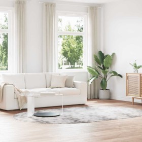 Alfombra de pelo largo NAVARRA gris claro 300x200 cm